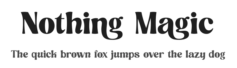 Nothing Magic by Timelesstype Studio — Decorative Font