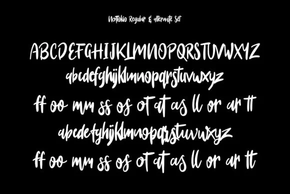 Nottokio Font by Maulana Creative — Script Handwritten Font — thumbnail 8