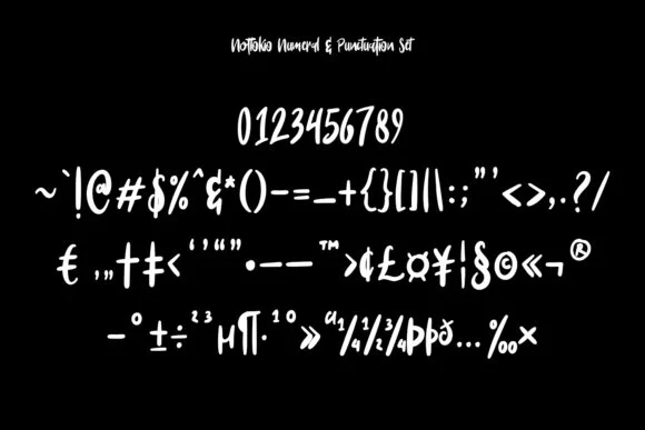 Nottokio Font by Maulana Creative — Script Handwritten Font — thumbnail 9