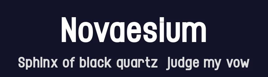 Novaesium by Yusa Studio — Sans Serif Font — thumbnail 2