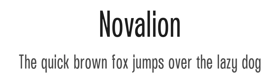 Novalion by Letterhend Studio — Sans Serif Font