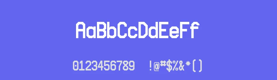 NovaMono by fontcollector — Sans Serif Font — thumbnail 3
