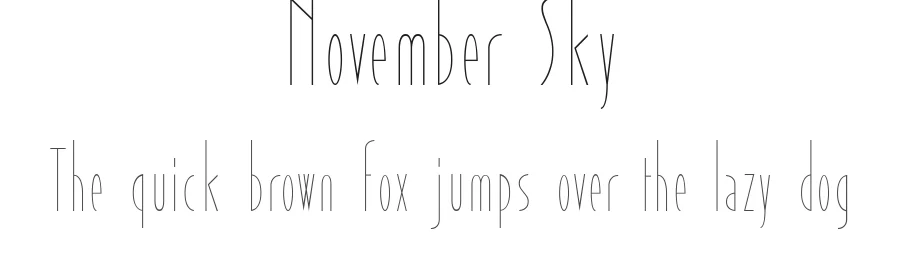 November Sky