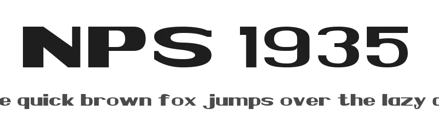 NPS 1935