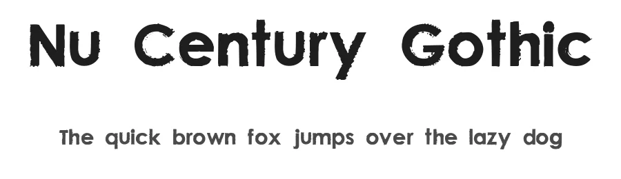 Nu Century Gothic