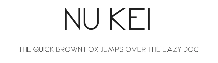 Nu Kei by Arutype Studio — Sans Serif Font