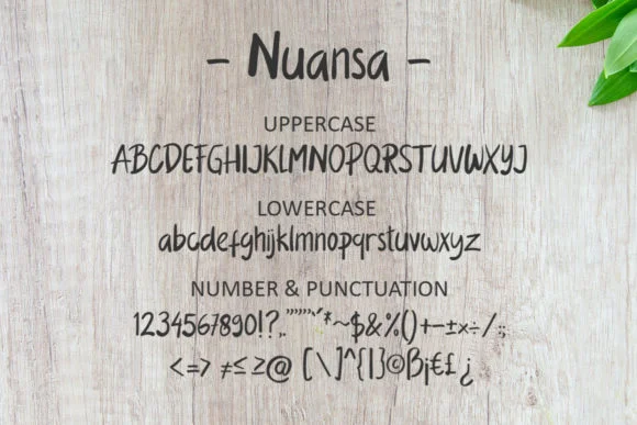 Nuanza Font by Faristaputra — Script Handwritten Font — thumbnail 4