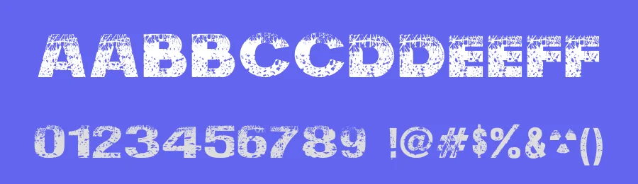 Nuclear Accident by Galdino Otten Fonts — Decorative Font — thumbnail 3