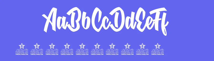 Nuclear Boots by Billy Argel Fonts ® — Script Handwritten Font — thumbnail 3