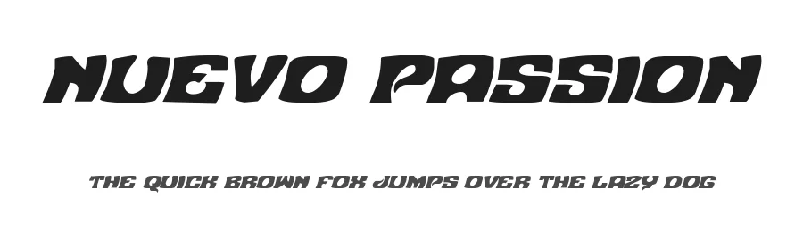 Nuevo Passion by Iconian Fonts — Decorative Font