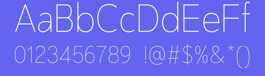 Nugo Sans by Sandylukee — Sans Serif Font — thumbnail 3