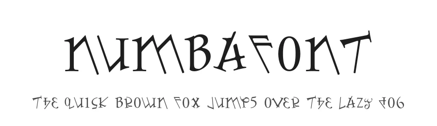 Numbafont