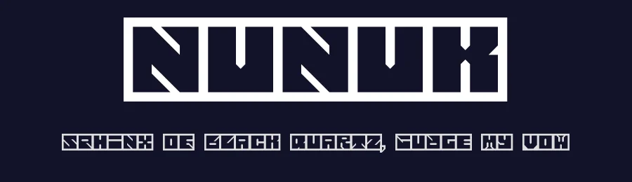 Nunuk by nunuk12 — Display Font — thumbnail 2