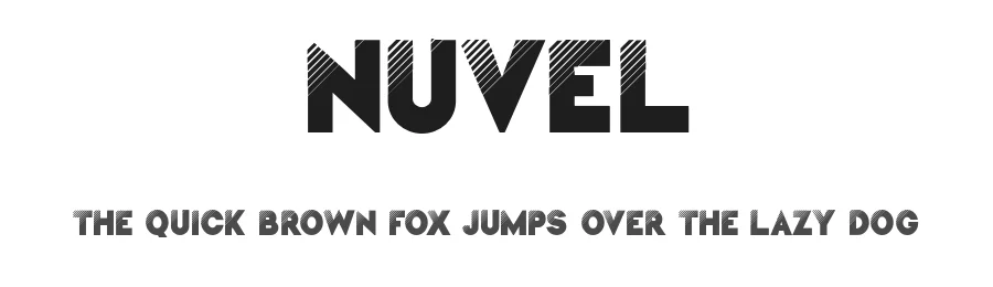 Nuvel by 177Studio — Sans Serif Font