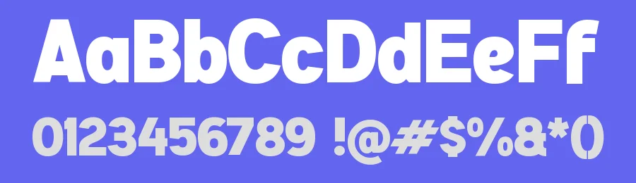 Oaano by wepfont.com — Sans Serif Font — thumbnail 3