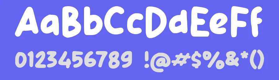 Oabin Cute by wepfont.com — Decorative Font — thumbnail 3