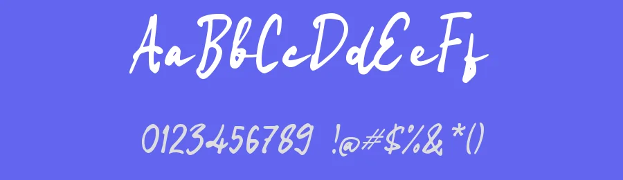 Oahenk Signature by wepfont.com — Script Handwritten Font — thumbnail 3