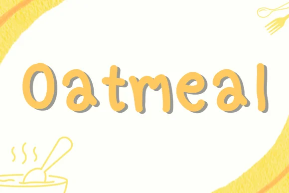 Oatmeal Font by Sawanarod — Script Handwritten Font