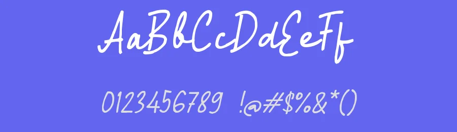 Oayoung Script by wepfont.com — Script Handwritten Font — thumbnail 3