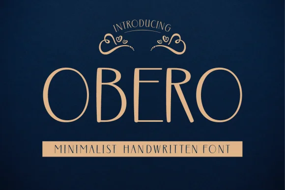 Obero Font by Jasm (7NTypes) — Script Handwritten Font