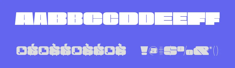 Obesum Caps by deFharo — Sans Serif Font — thumbnail 3
