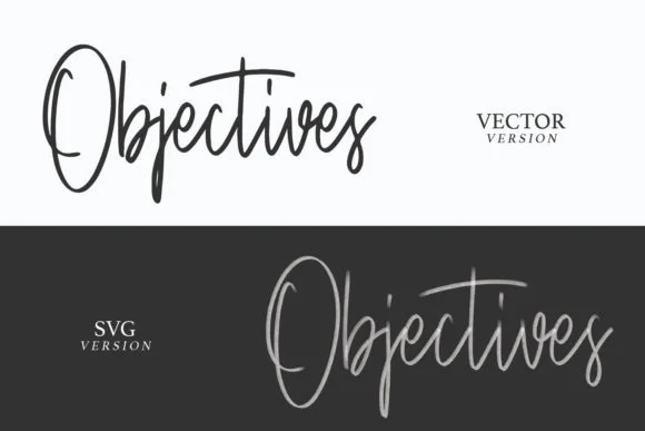 Objectives Font by Maulana Creative — Script Handwritten Font — thumbnail 2