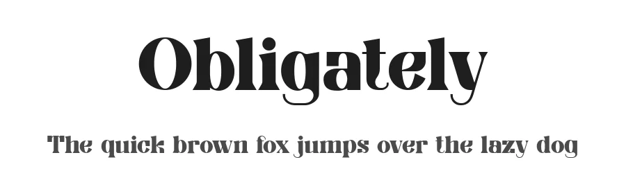 Obligately