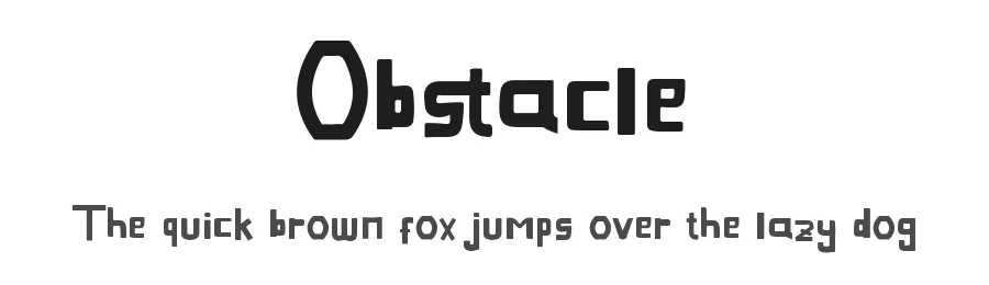 Obstacle