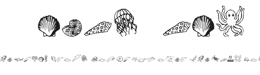 Ocean Iacy by Iacy — Dingbats Font