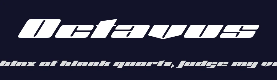 Octavus by deFharo — Display Font — thumbnail 2