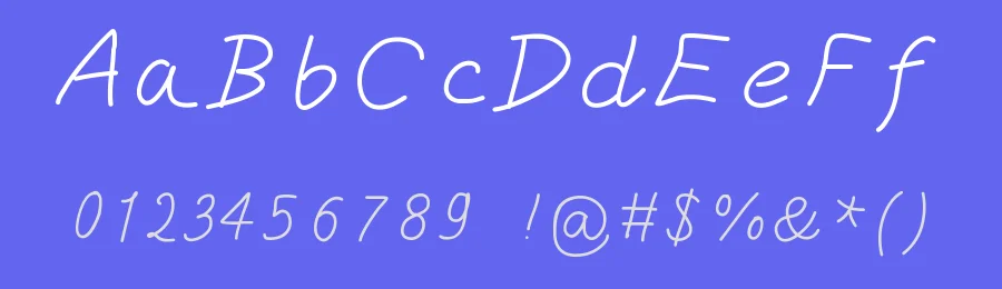 October by Gaelleing — Script Handwritten Font — thumbnail 3