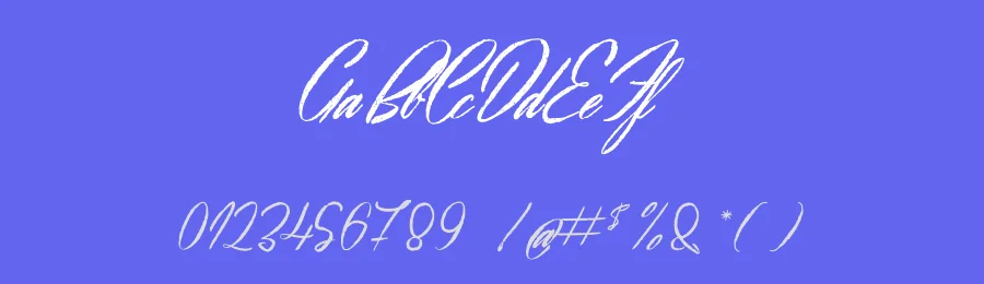 October Quotes by Maelle.K | Thomas Boucherie — Script Handwritten Font — thumbnail 3
