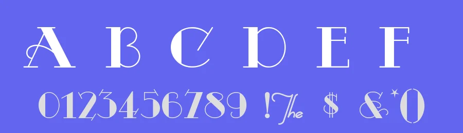Odalisque by Nick's Fonts — Decorative Font — thumbnail 3