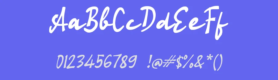 Odamy Script by wepfont.com — Script Handwritten Font — thumbnail 3