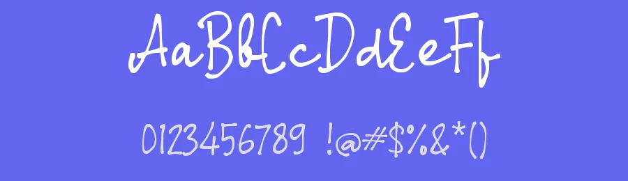 Odary Script by wepfont.com — Script Handwritten Font — thumbnail 3