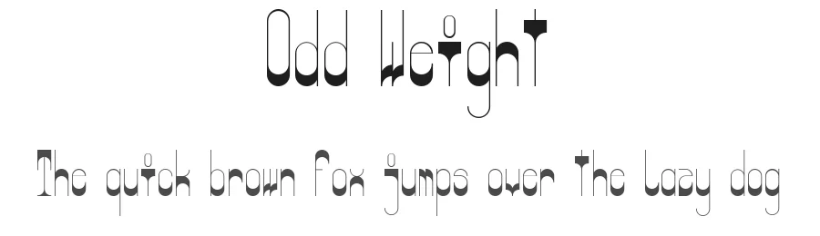 Odd Weight