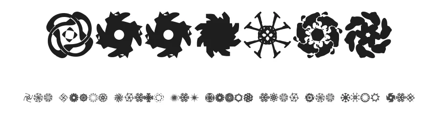 OddBats by Cumberland Fontworks β Dingbats Font