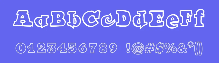 Ode 2 Paste Up by Galdino Otten Fonts — Decorative Font — thumbnail 3