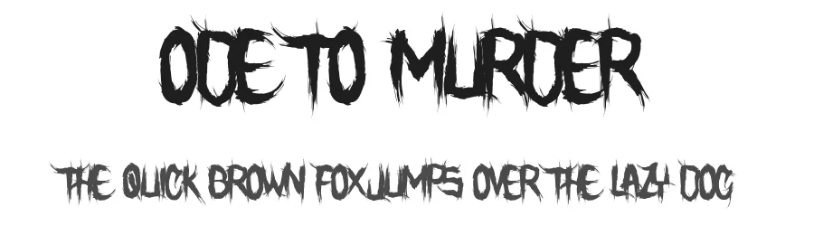 Ode To Murder