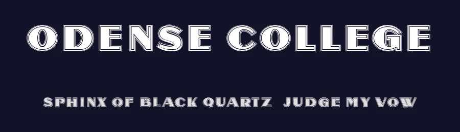 Odense College by Vladimir Nikolic — Sans Serif Font — thumbnail 2