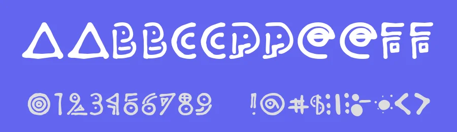 Odisea Astral by Roy Carvajal — Decorative Font — thumbnail 3