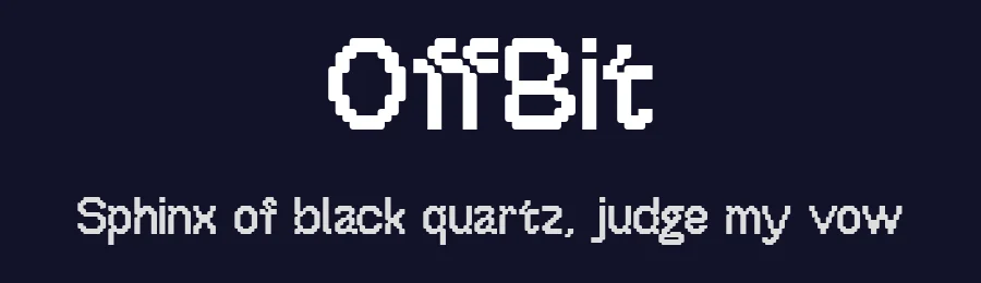 OffBit by Power Type Foundry — Display Font — thumbnail 2