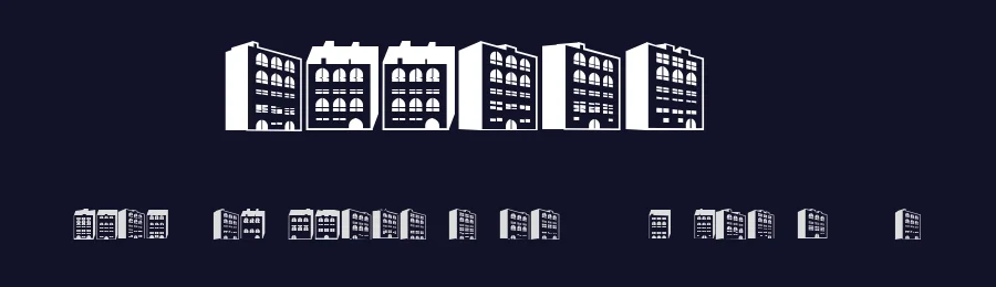 Offices by Vladimir Nikolic — Dingbats Font — thumbnail 2