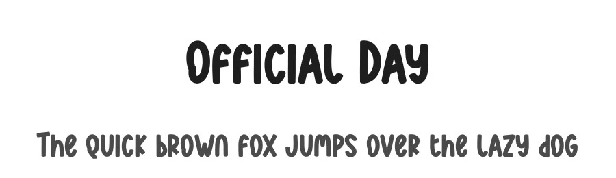 Official Day