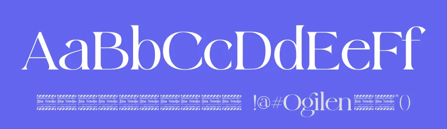 Ogilen by Din Studio — Serif Font — thumbnail 3
