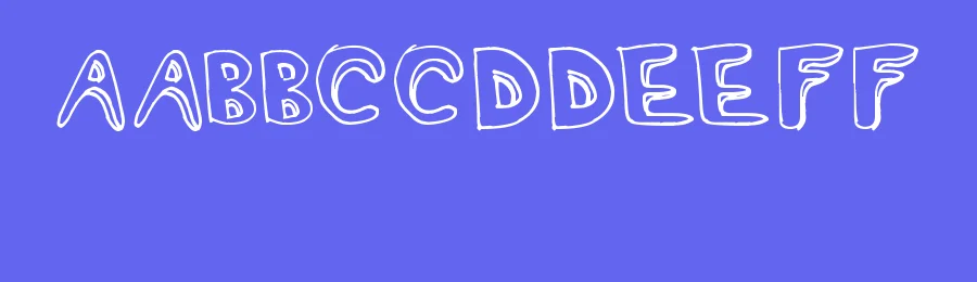 Oh Ashy by Ashley Cole — Decorative Font — thumbnail 3
