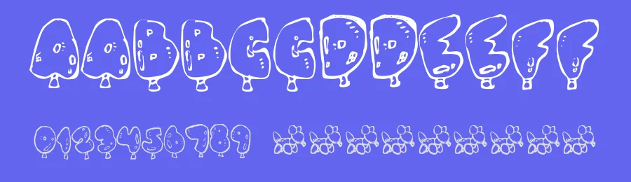Oh Balloney by Buzzbum — Decorative Font — thumbnail 3