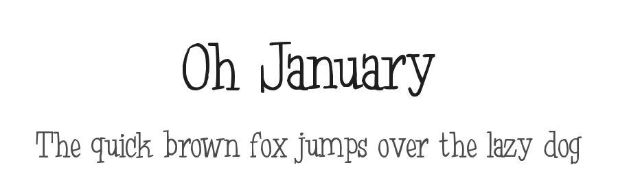 Oh January