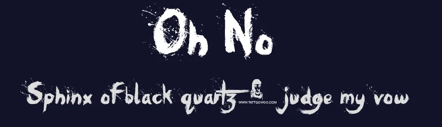 Oh No by JSH creates — Decorative Font — thumbnail 2