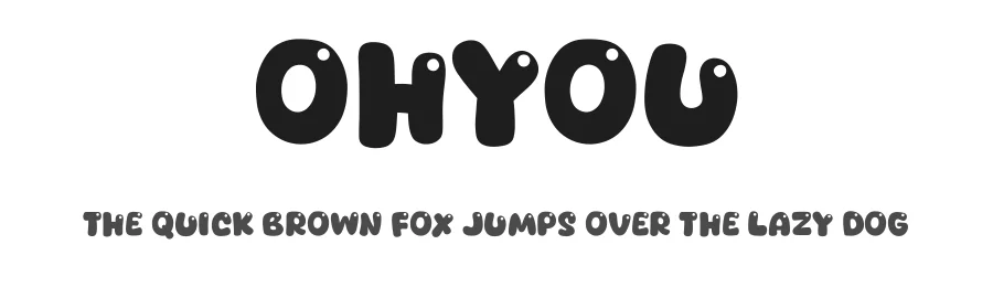 Ohyou by Khurasan — Decorative Font